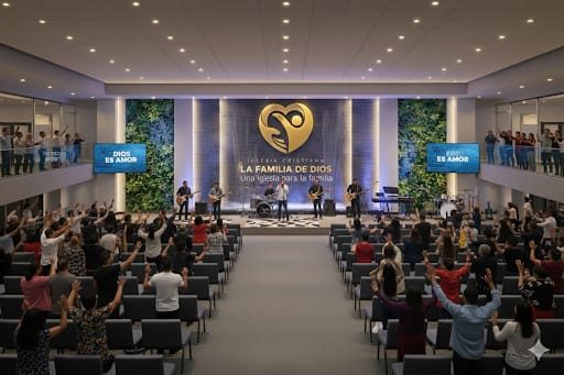 Proyecto del templo — vista 4