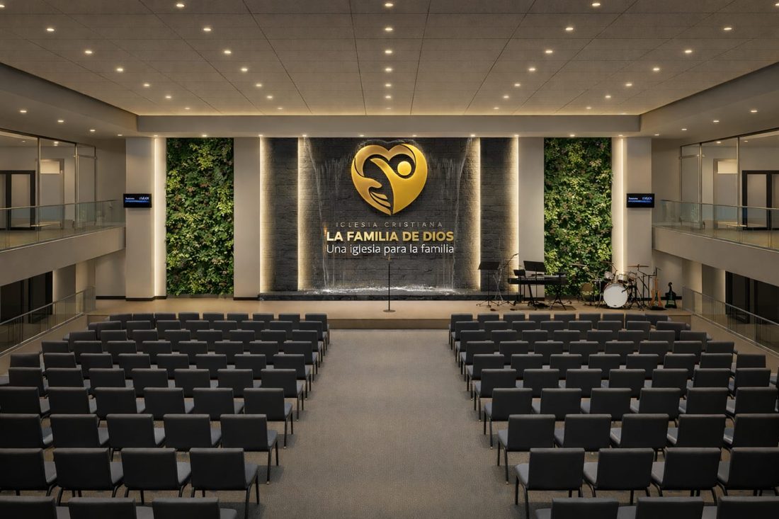 Proyecto del templo — vista 5